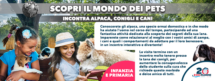 SCOPRI IL MONDO DEI PETS